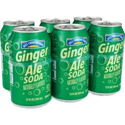 Hill Country Fare Ginger Ale Soda - 12 oz