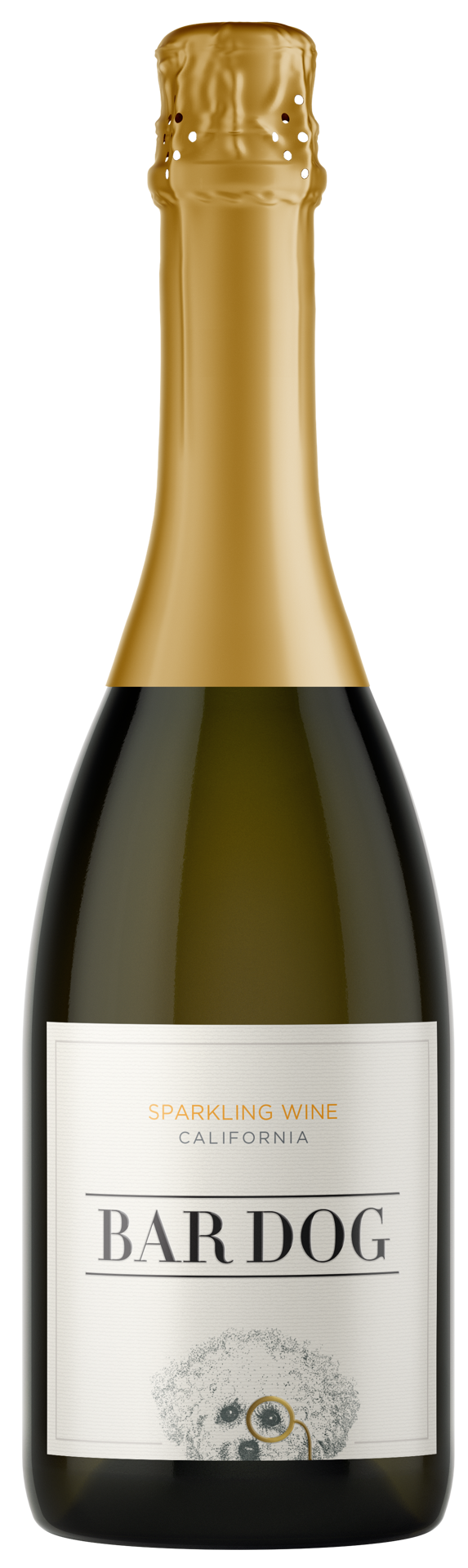 slide 1 of 19, Bar Dog Non-Vintage Sparkling Wine, California, 750ml, 750 ml