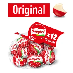 Babybel Mini Babybel Original Snack Cheese, 12 Pack (8.5 oz)