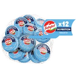 Babybel Mini Babybel Light Snack Cheese, 12 Pack (8.5 oz)