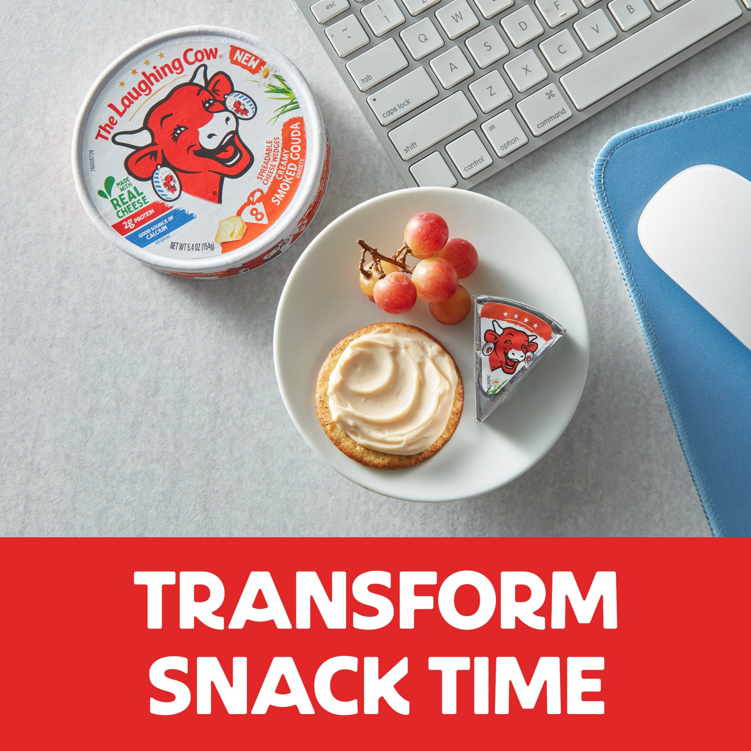 slide 2 of 5, Laughing Cow Smoked Gouda - 5.4 OZ, 5.4 oz