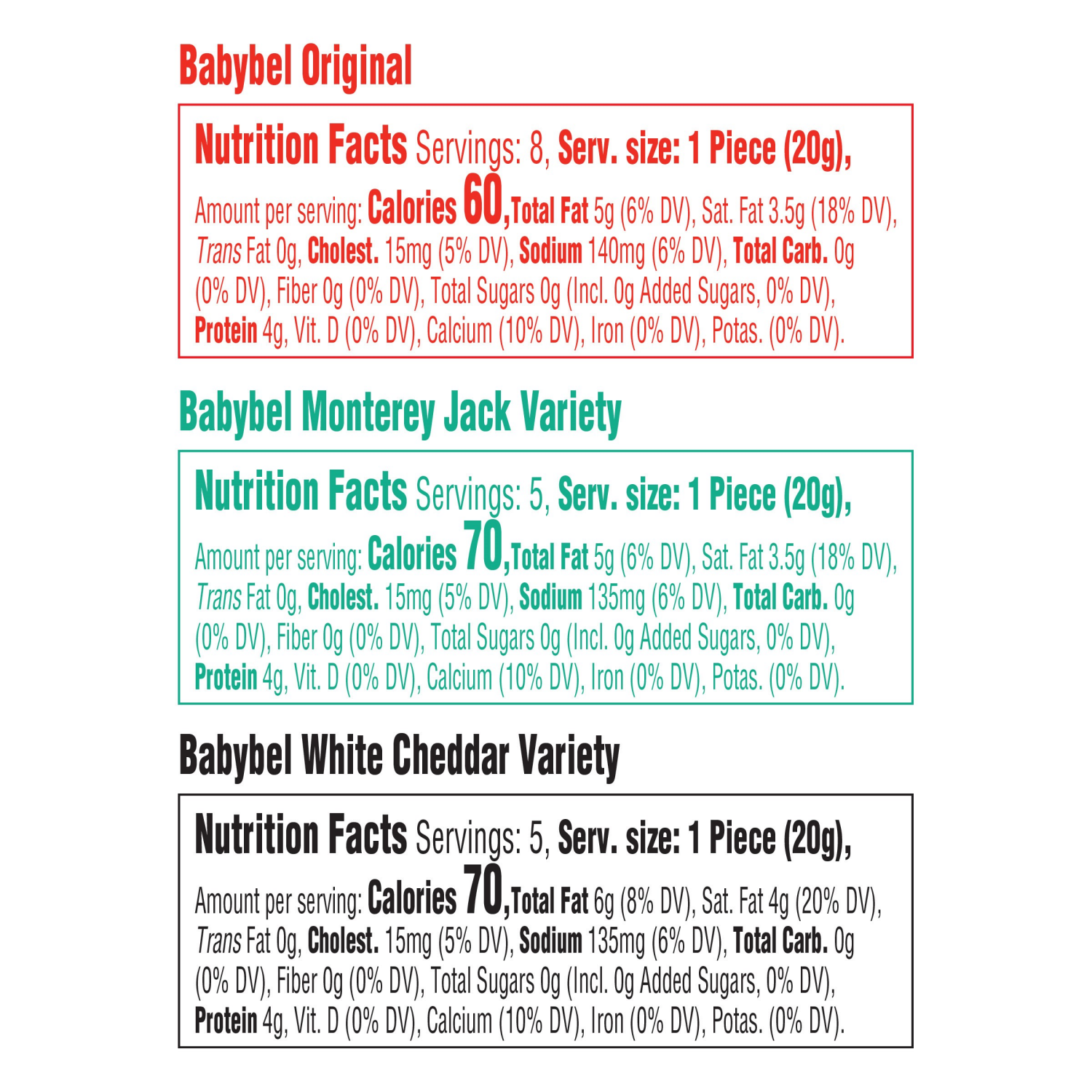 slide 7 of 7, Babybel Mini Babybel Variety Net Snack Cheese, 18 Pack (12.7 oz), 18 ct