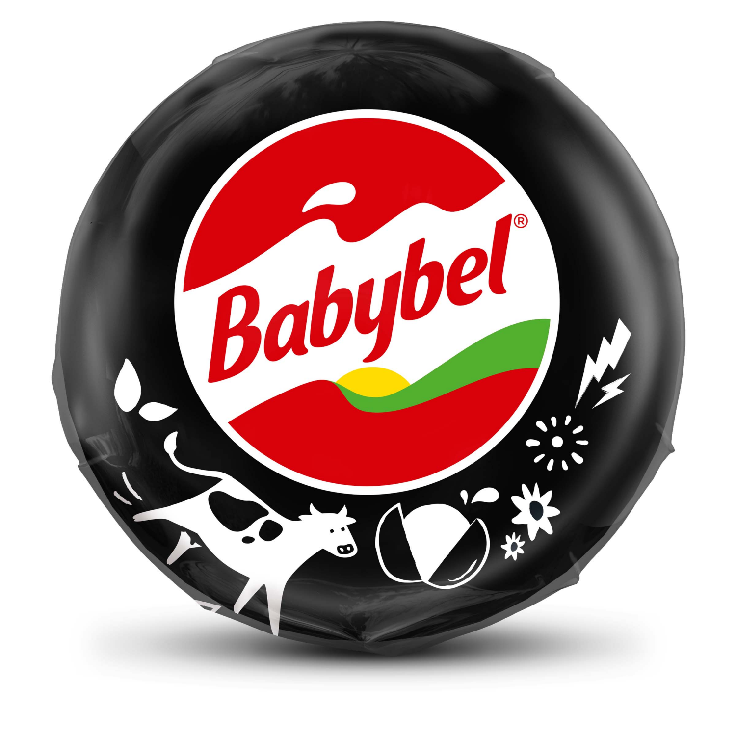 slide 6 of 8, Babybel Cheese, Semisoft, White Cheddar Variety, Mini, 12 ct
