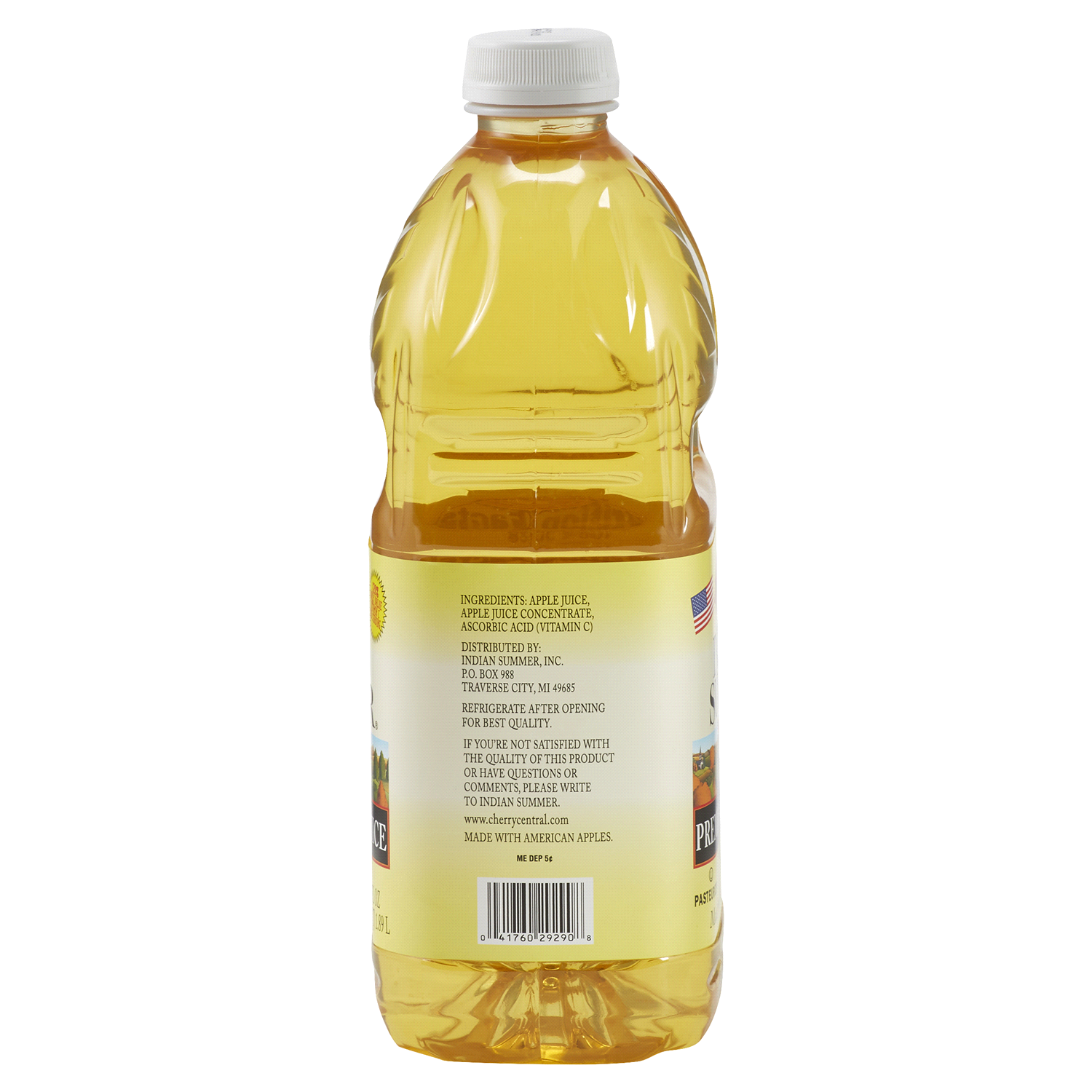 slide 2 of 3, Indian Summer Premium Apple Juice - 64 fl oz, 64 fl oz