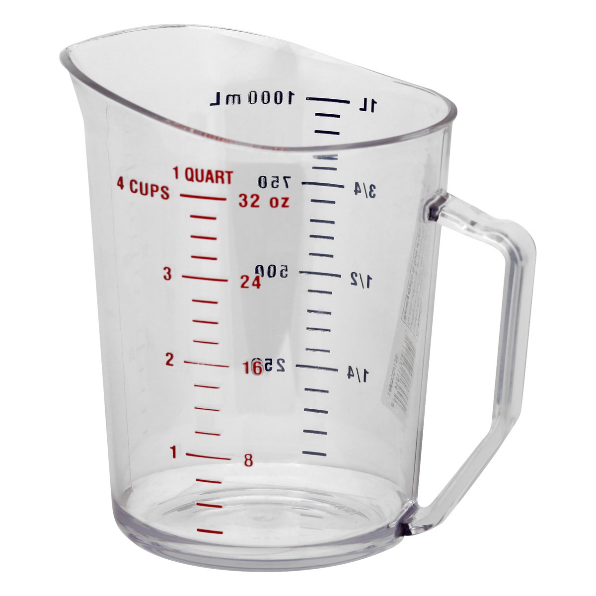 slide 5 of 9, Cambro 1 Quart Measuring Cup 1 ea, 1 ct