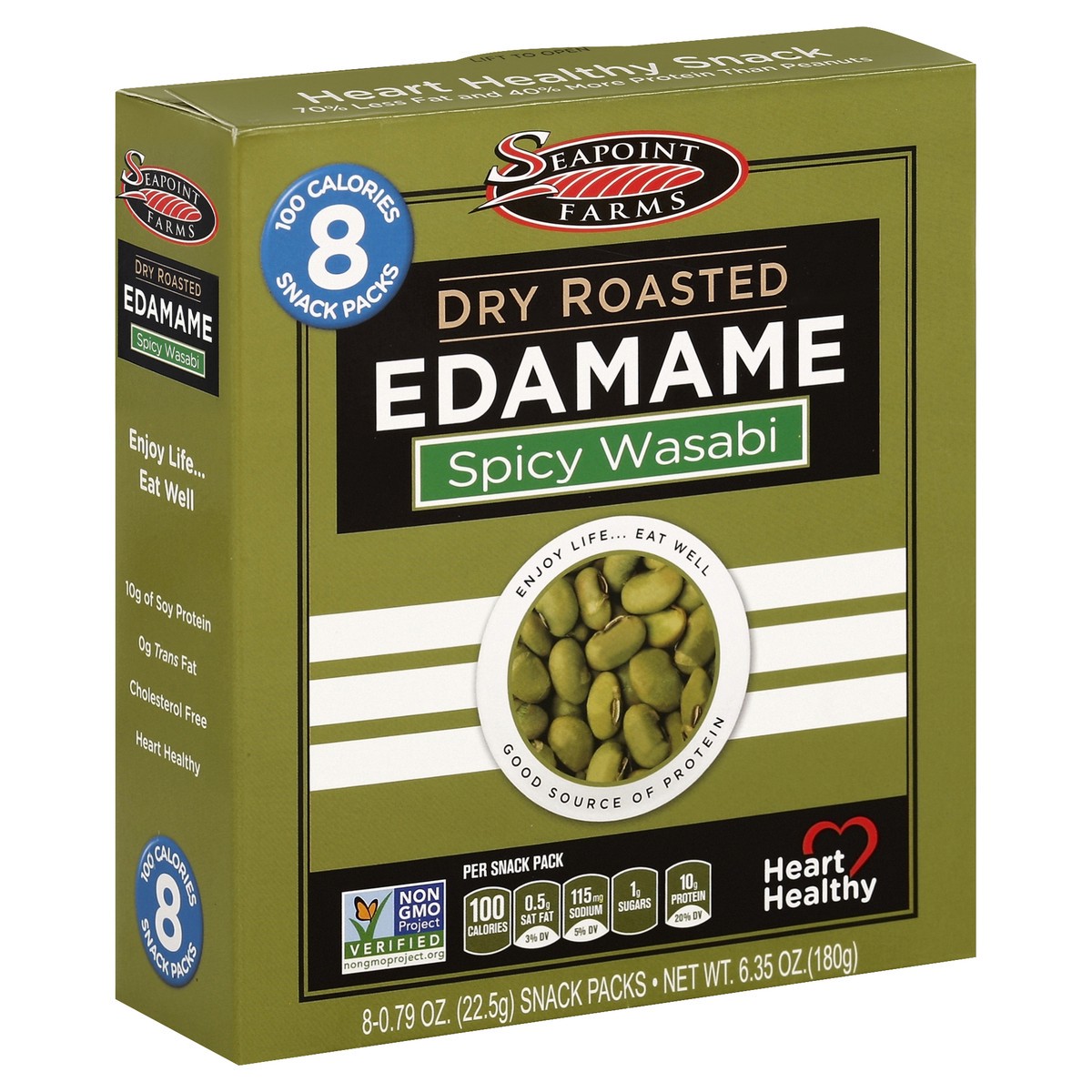 slide 4 of 5, Seapoint Farms Edamame 8 ea, 8 ct