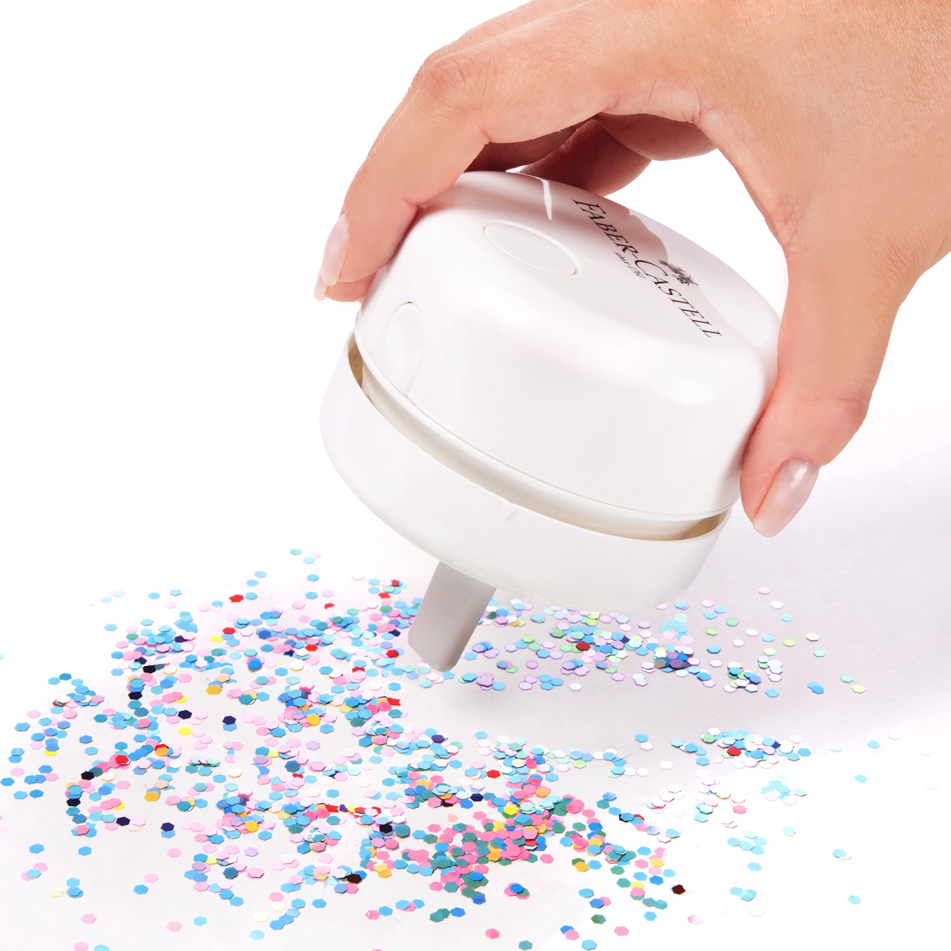 slide 5 of 10, Faber-Castell Artist Desktop Vacuum, 3.35 in x 3.35 in x 2.36 in