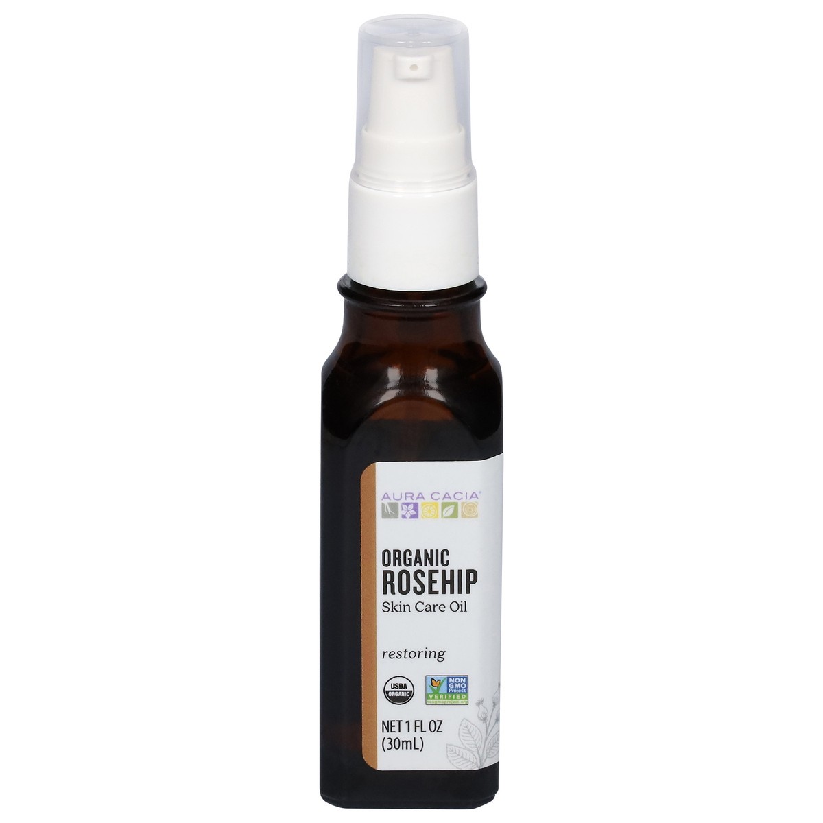 slide 13 of 13, Aura Cacia Organic Rosehip Skin Care Oil 1 fl oz, 1 fl oz