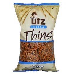 Utz 16 oz Utz Extra Thins Pretzels