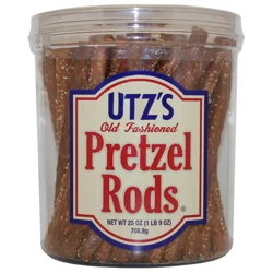 Utz 25 oz Utz Old Fashioned Pretzel Rods Barrel
