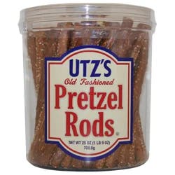 Utz 25 oz Utz Old Fashioned Pretzel Rods Barrel