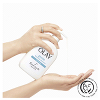 slide 16 of 29, Olay Birch Water Gentle Foam Cleanser, 16 fl oz