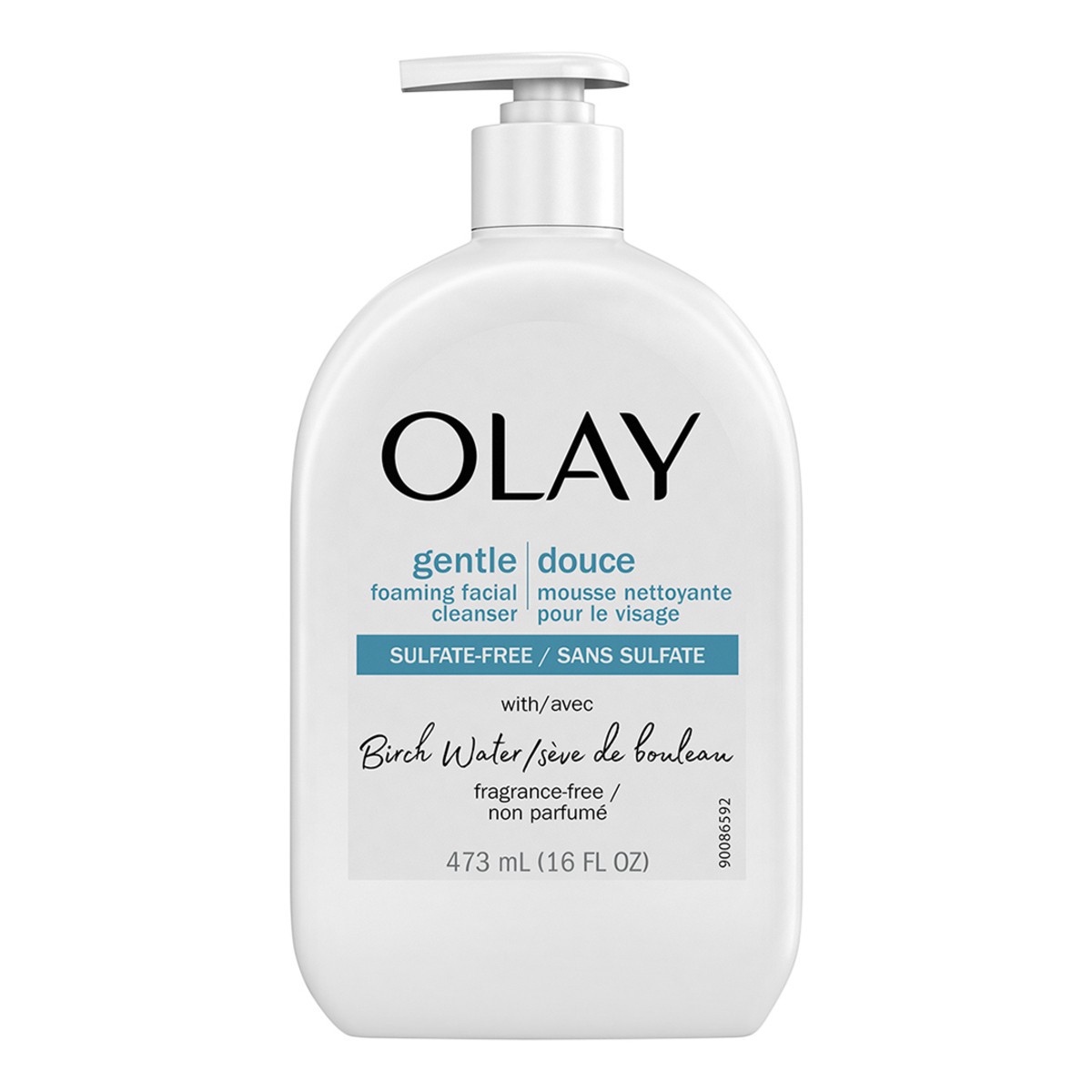 slide 1 of 29, Olay Birch Water Gentle Foam Cleanser, 16 fl oz