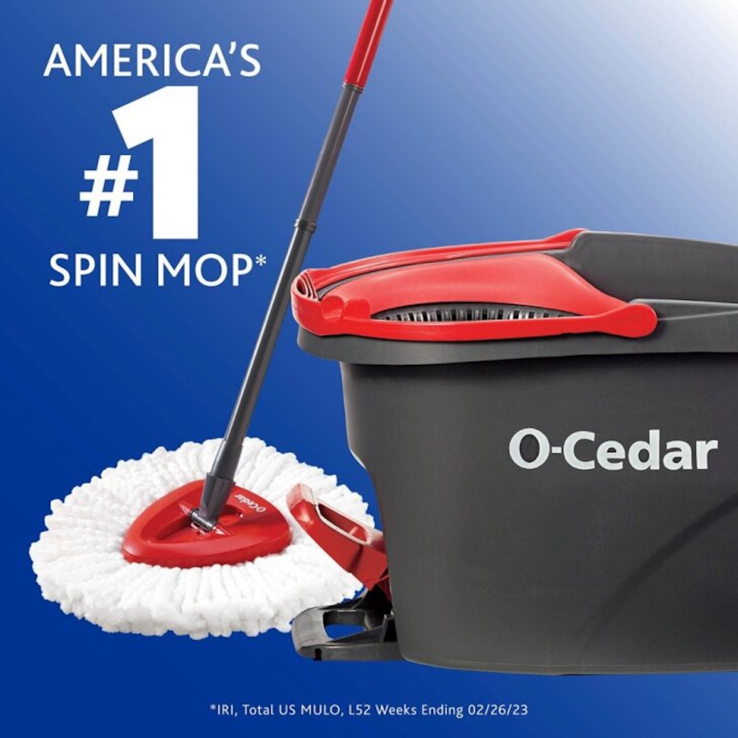 slide 2 of 8, O-Cedar Easy Wring Microfiber Spin Mop System 1 Kit, 1 ct