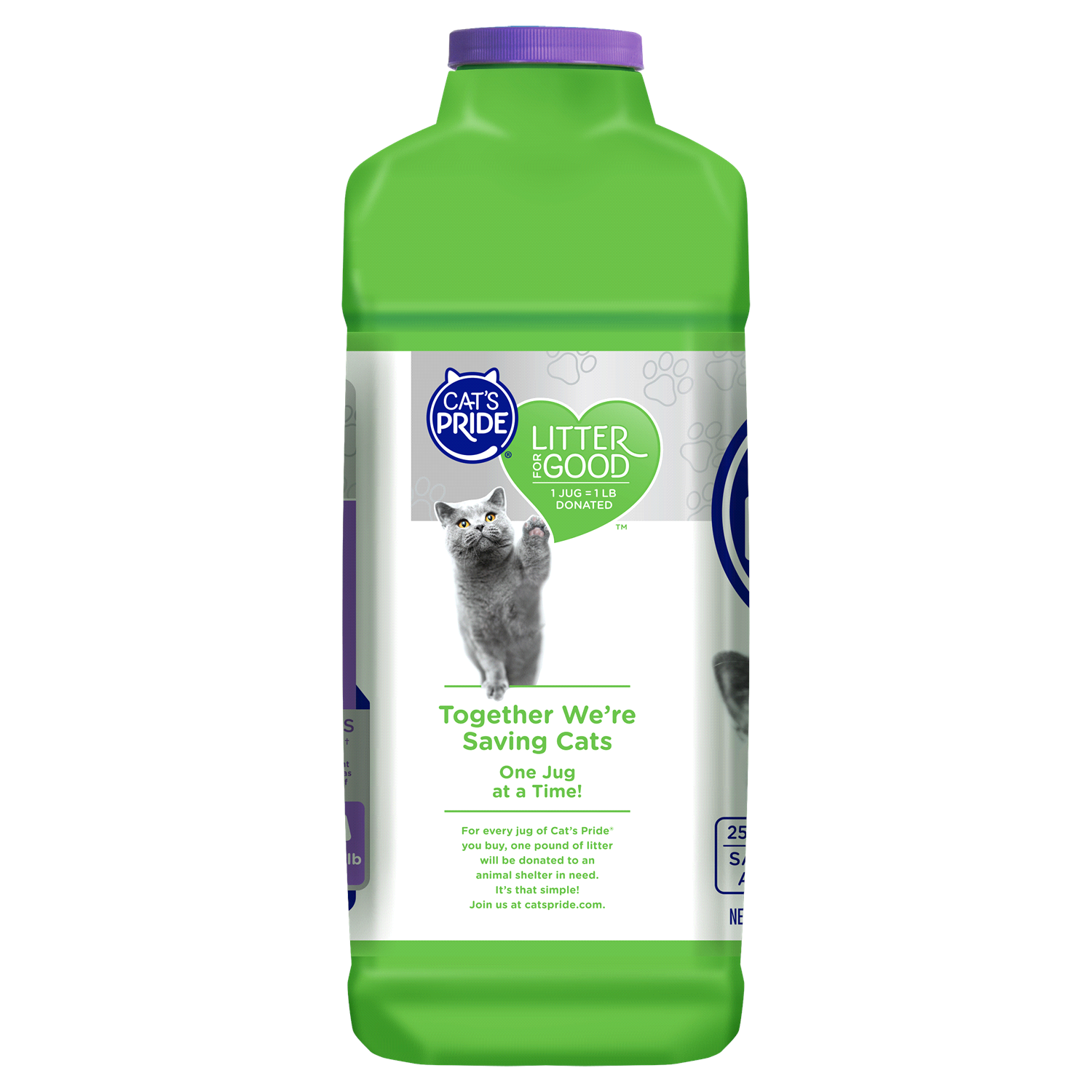 slide 2 of 3, Cat's Pride Ultra Clean Low Tracking Scoopable Scented Cat Litter, 15 lb