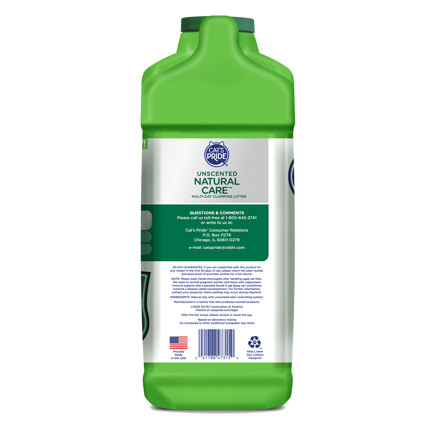 slide 3 of 3, Cat's Pride Unscented Natural Care Cat Litter, 15 lb