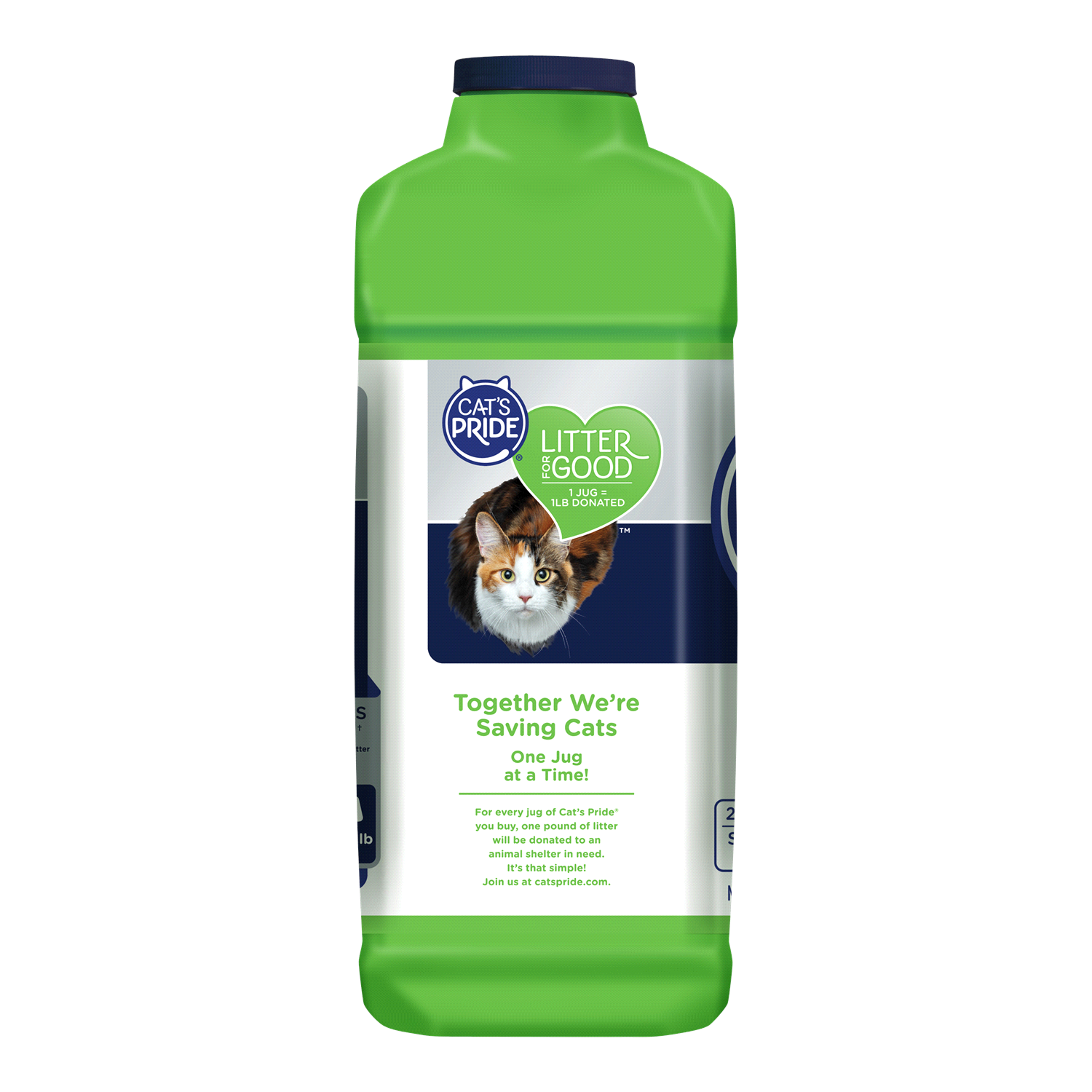 slide 2 of 3, Cat's Pride Scented Bacterial Odor Control Cat Litter, 15 lb