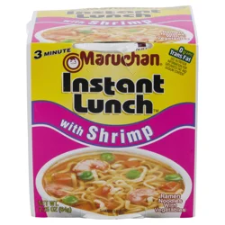 Maruchan Instant Lunch with Shrimp Ramen Noodle Soup 2.25 oz