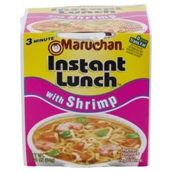 Maruchan Instant Lunch with Shrimp Ramen Noodle Soup 2.25 oz