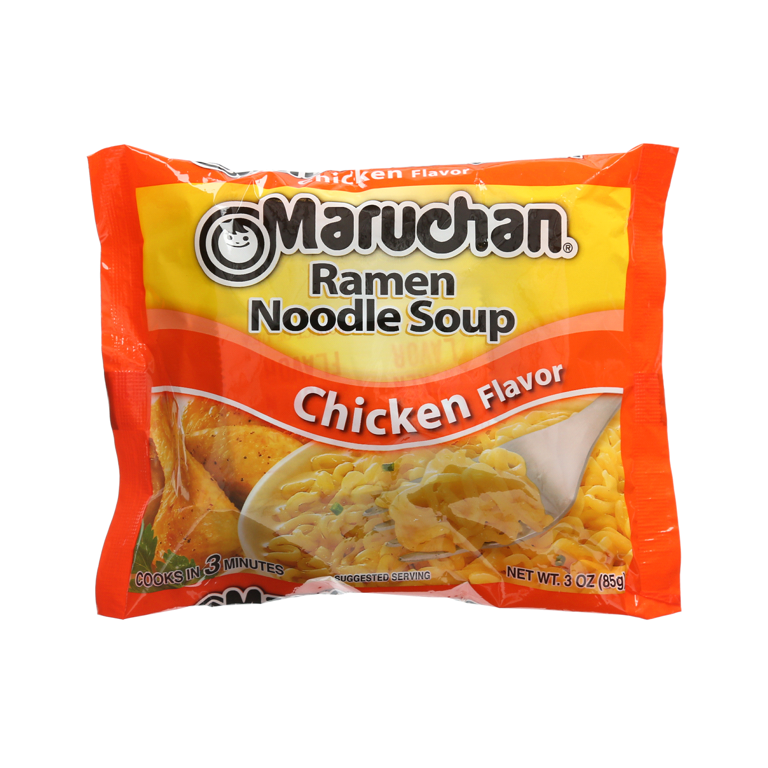 slide 1 of 2, Maruchaninc Chicken Ramen Noodle Soup, 3 oz