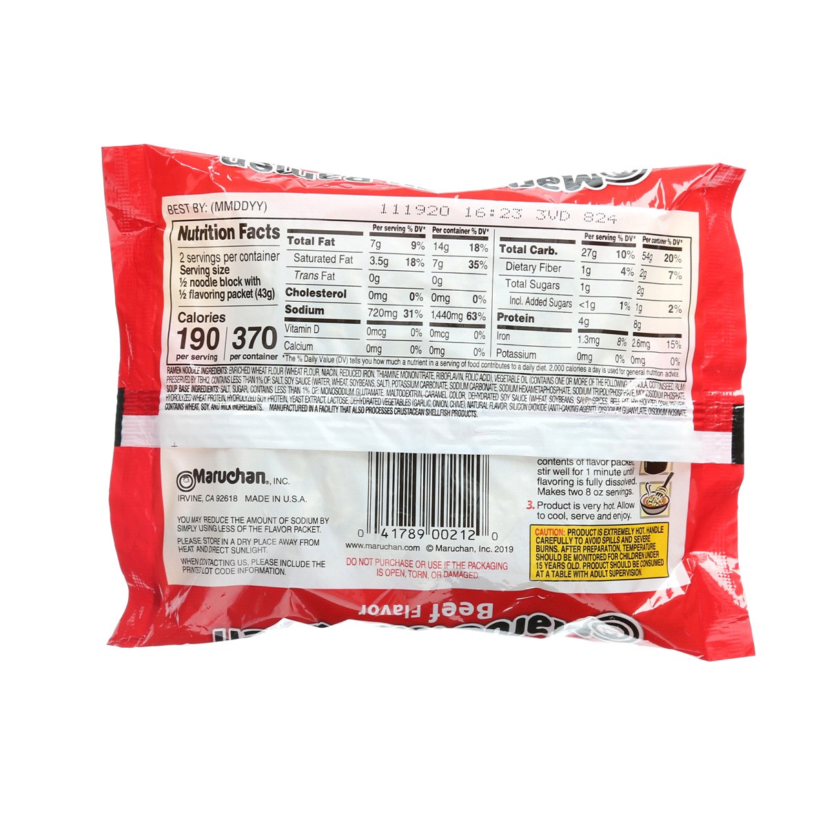 slide 2 of 2, Maruchan Ramen Noodle Soup 3 oz, 3 oz