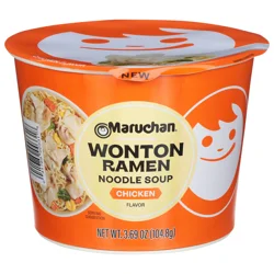 Maruchan Wonton Ramen Chicken Flavor Noodle Soup - 3.69 oz