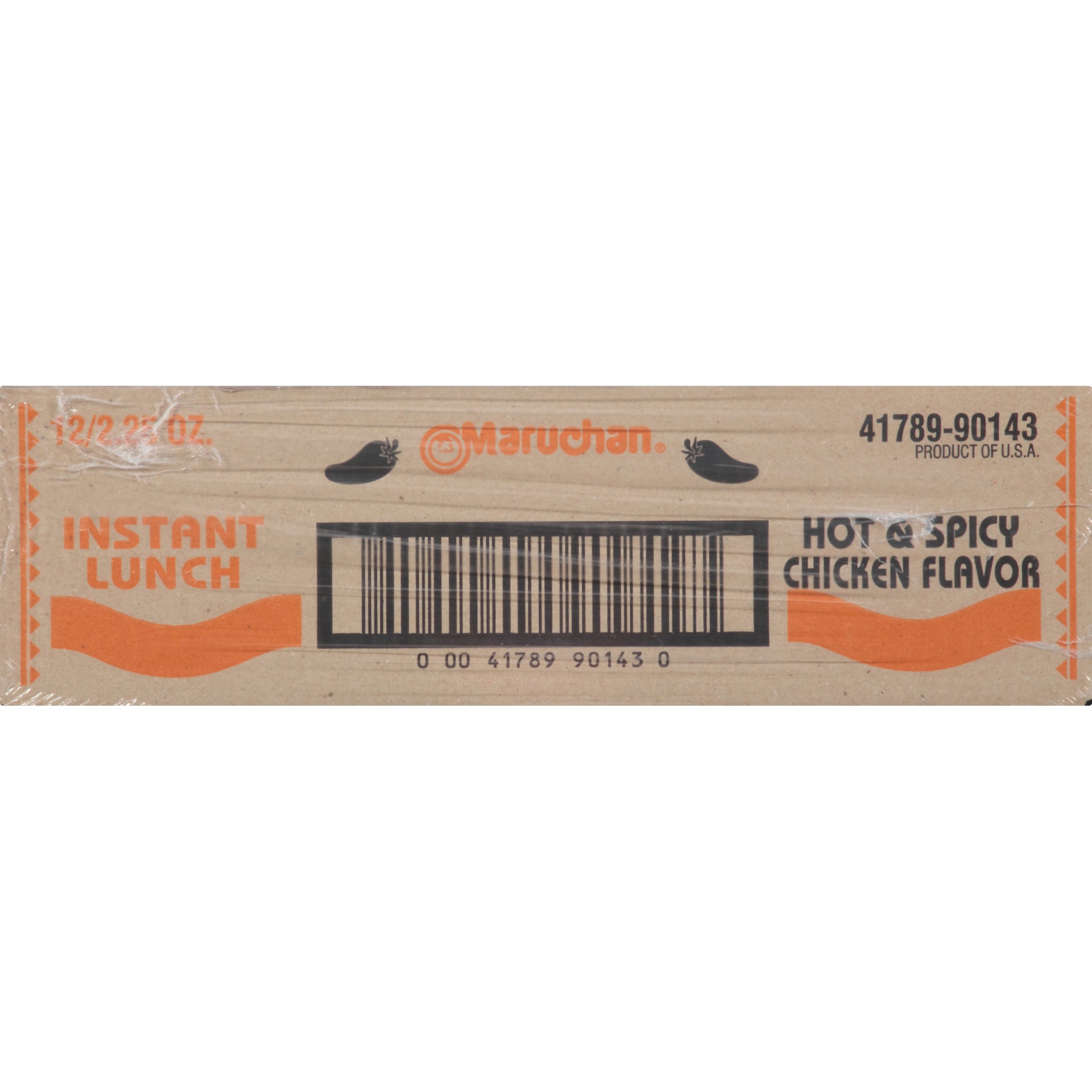 slide 6 of 8, Maruchan Instant Lunch Hot & Spicy Chicken Flavor Ramen Noodle Soup, 12 ct; 2.25 oz