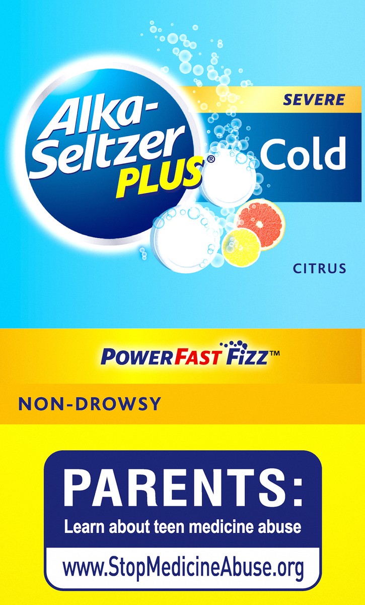 slide 6 of 9, Alka-Seltzer Cold Powerfast, 20 ct