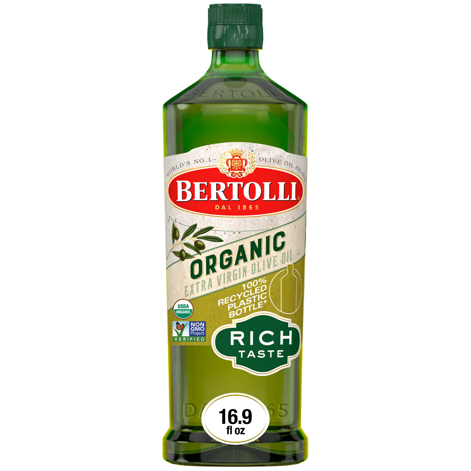 slide 1 of 5, Bertolli Extra Virgin Rich Taste Olive Oil 16.9 fl oz, 16.9 fl oz