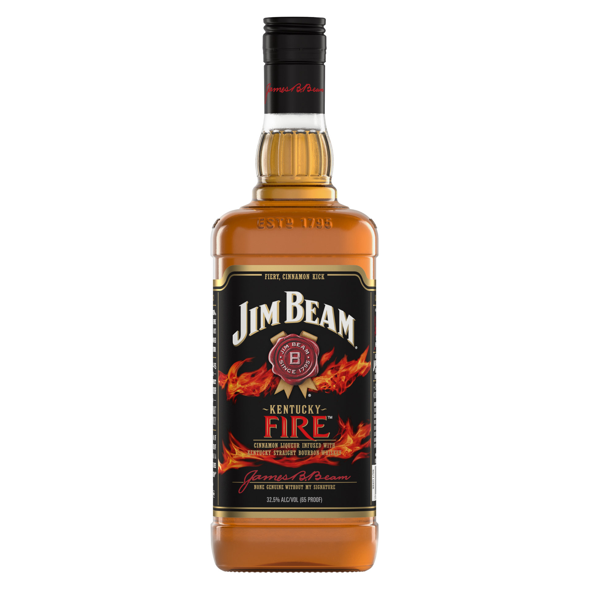 slide 3 of 4, Jim Beam Kentucky Fire Whiskey, 1 liter
