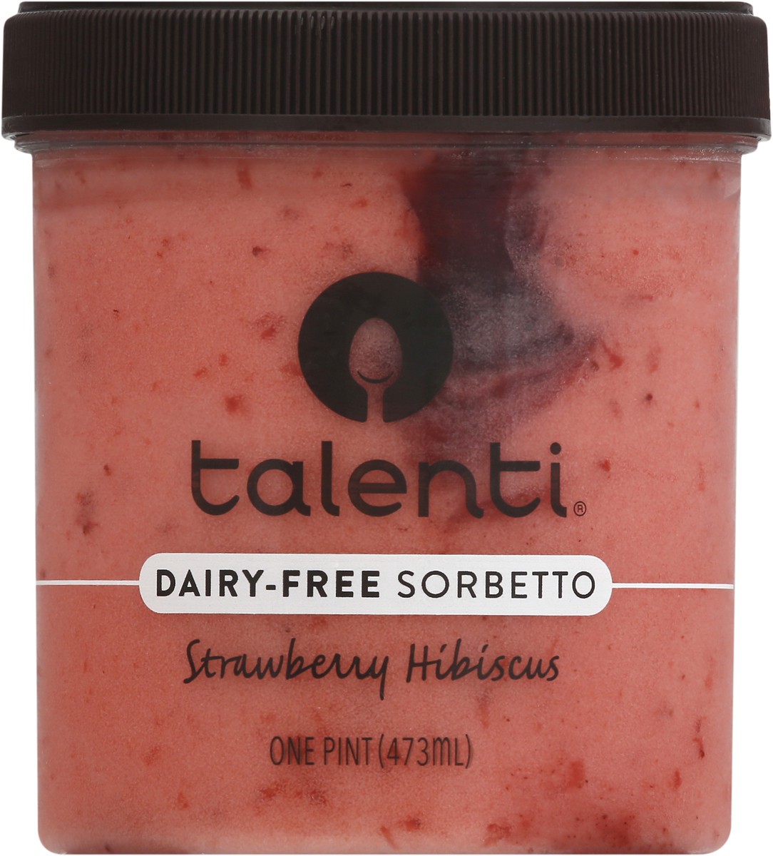 slide 5 of 12, Talenti Dairy-Free Sorbetto Strawberry Hibiscus, 1 pint, 1 pint