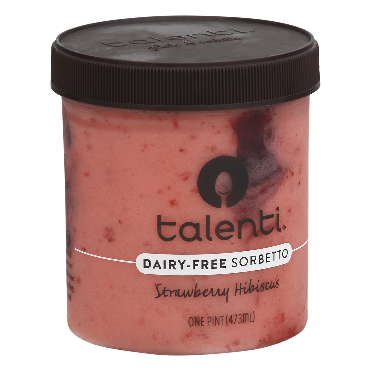 slide 11 of 12, Talenti Dairy-Free Sorbetto Strawberry Hibiscus, 1 pint, 1 pint