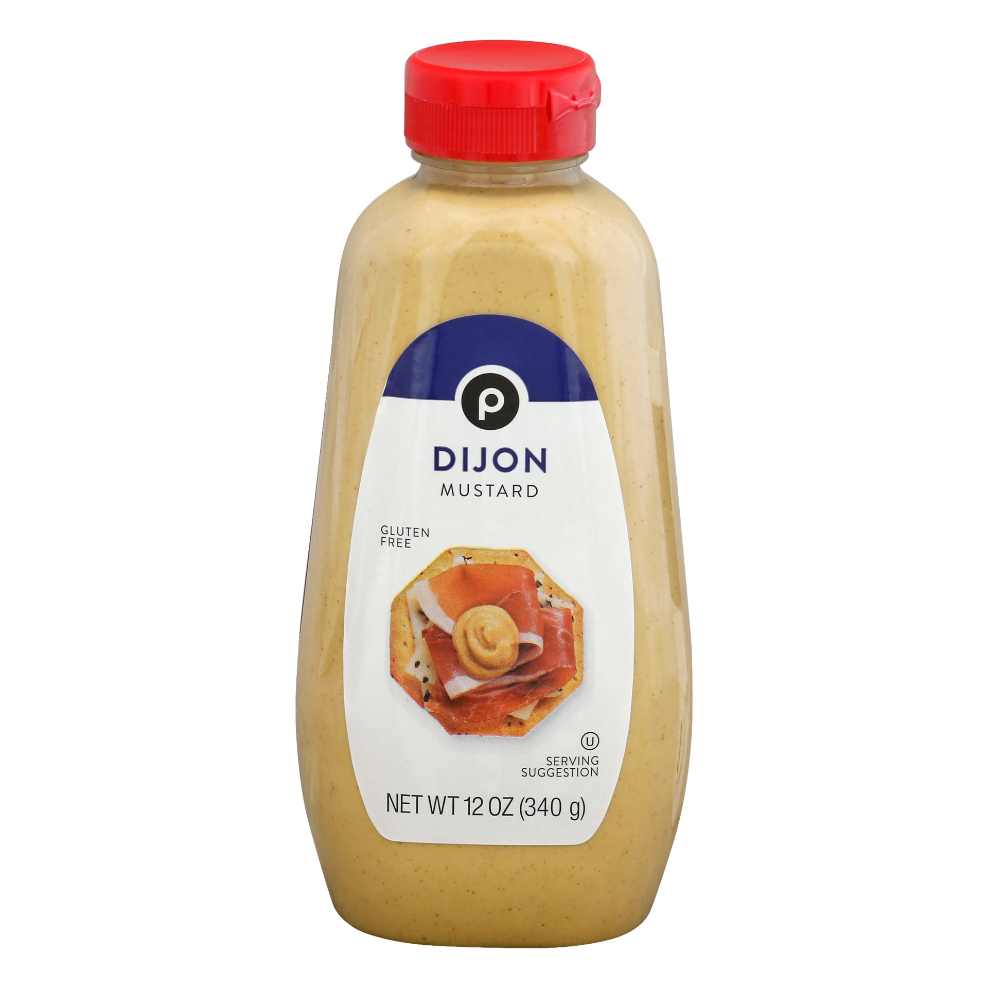 slide 1 of 1, Publix Dijon Mustard, 12 oz