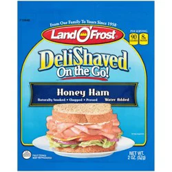 Land O' Frost DeliShaved Honey Ham 2 oz