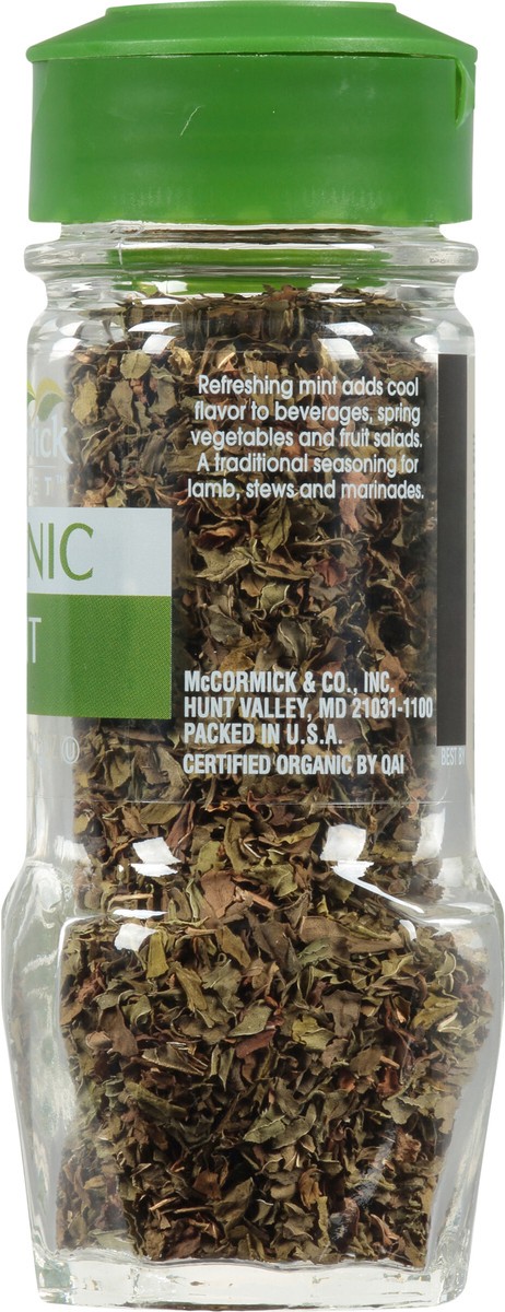 slide 5 of 7, McCormick Gourmet Organic Mint, 0.25 oz, 0.25 oz