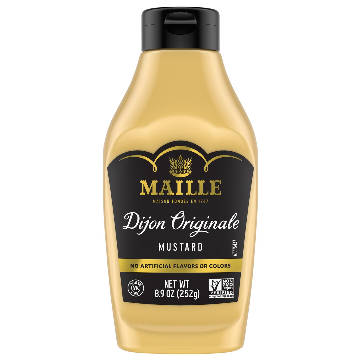 slide 1 of 5, Maille Mustard Dijon Originale Squeeze, 8.9 oz, 8.9 oz