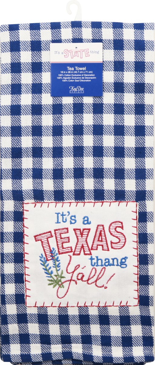slide 6 of 9, Kay Dee Designs Texas Tea Towel 1 ea, 1 ea