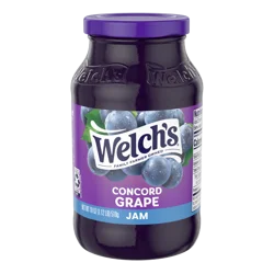 Welch's Concord Grape Jam, 18 oz Jar