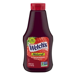 Welch's Natural Strawberry Spread, 18 oz Squeeze Bottle