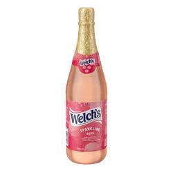Welch's Non-Alcoholic Sparkling Rosé Grape Juice Cocktail, 25.4 fl oz Bottle