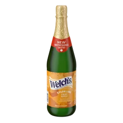 Welch's Non-Alcoholic Sparkling Juice Cocktail, Crisp Apple, 25.4 fl oz Bottle
