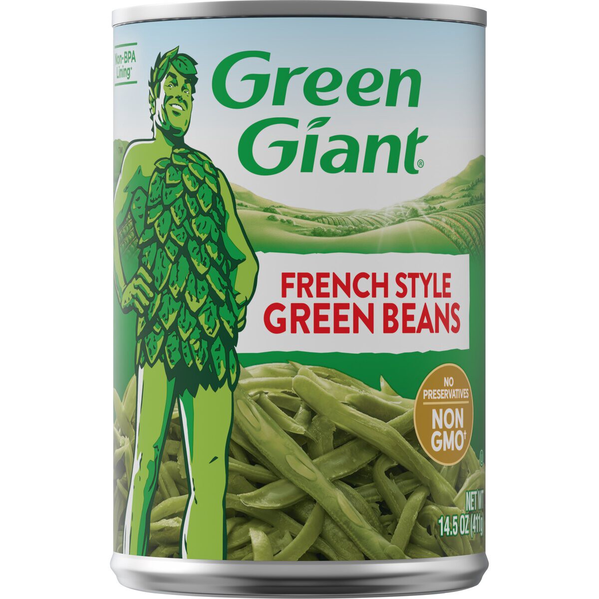 slide 5 of 9, Green Giant Green Beans, 14.5 oz