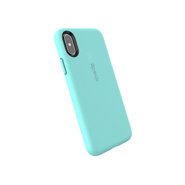 slide 1 of 1, Speck CandyShell Case for iPhone XS/X, Zeal Teal, 1 ct