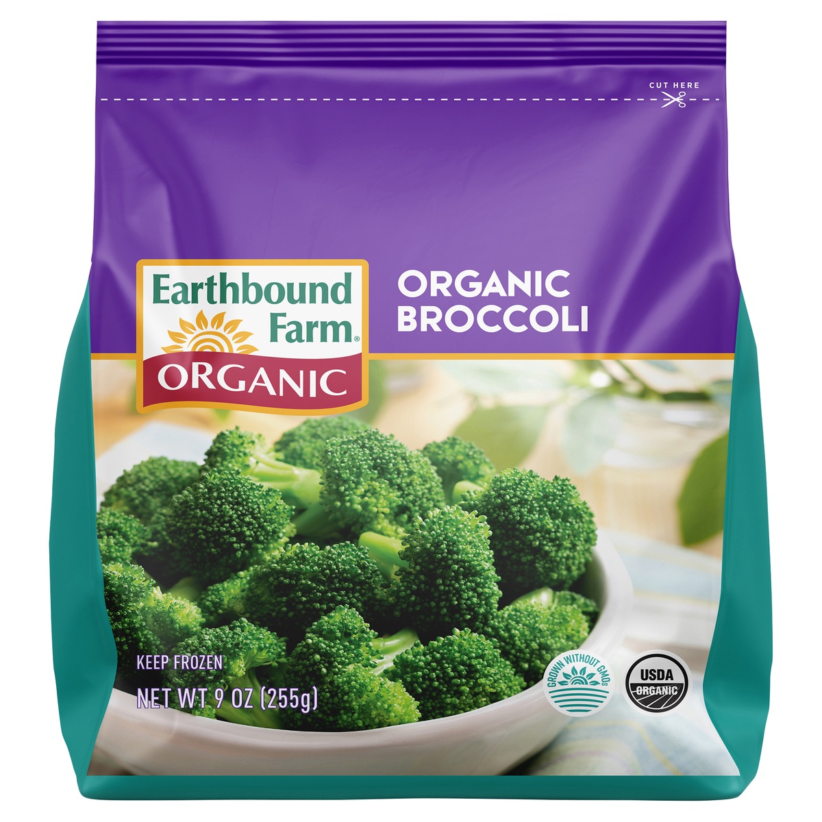slide 1 of 1, Earthbound Farm Organic Broccoli 9 oz, 