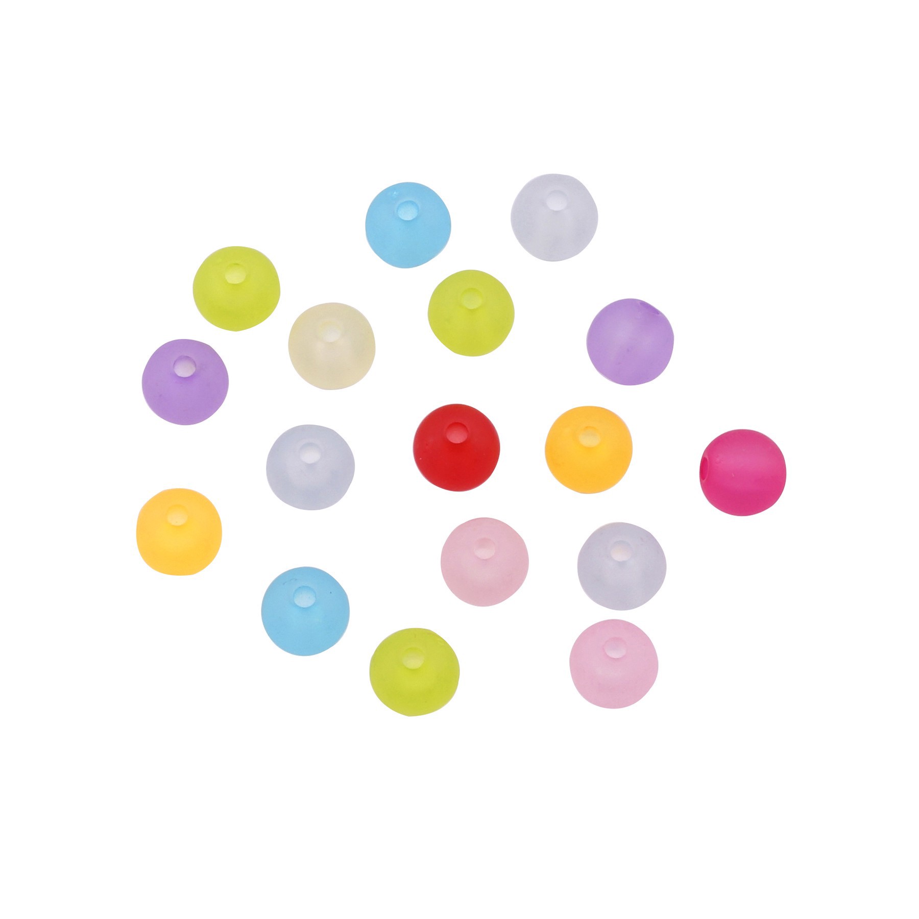 slide 4 of 4, Multicolor Round Beads, 8mm By Bead Landing, 8mm