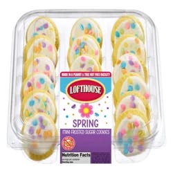 Lofthouse Spring Mini Frosted Sugar Cookies 9.4 oz