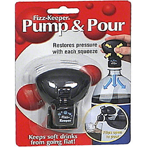 slide 1 of 1, Jokari Pump And Pour Fizz Keeper, 1 ct