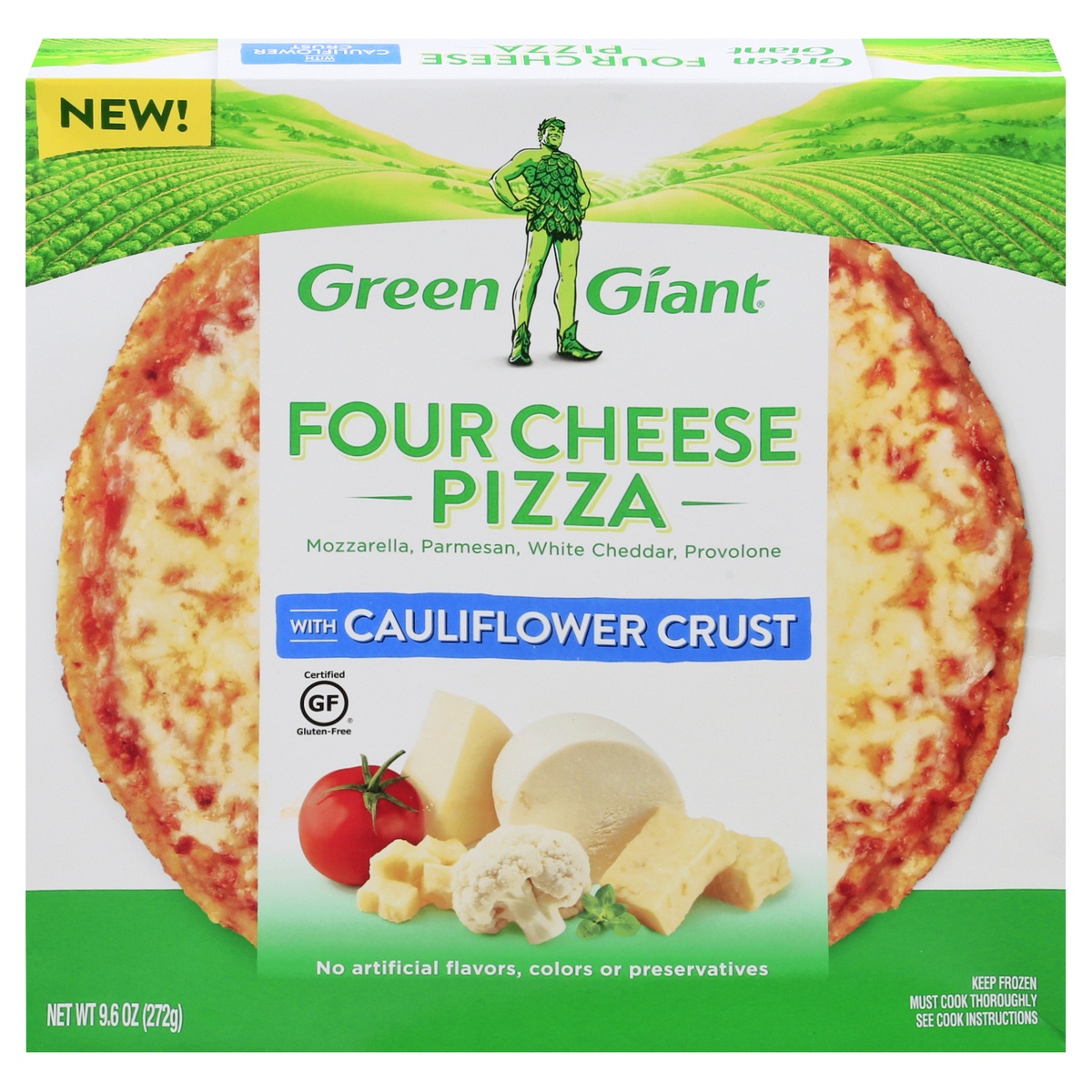 slide 1 of 1, Green Giant Grn Giant Pizza Crust, 9.6 oz