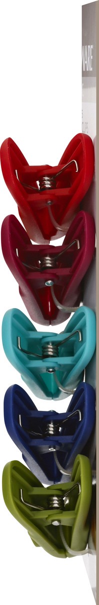 slide 9 of 11, Farberware Classic Set of 5 Thin Bag Clips 5 ea, 5 ct