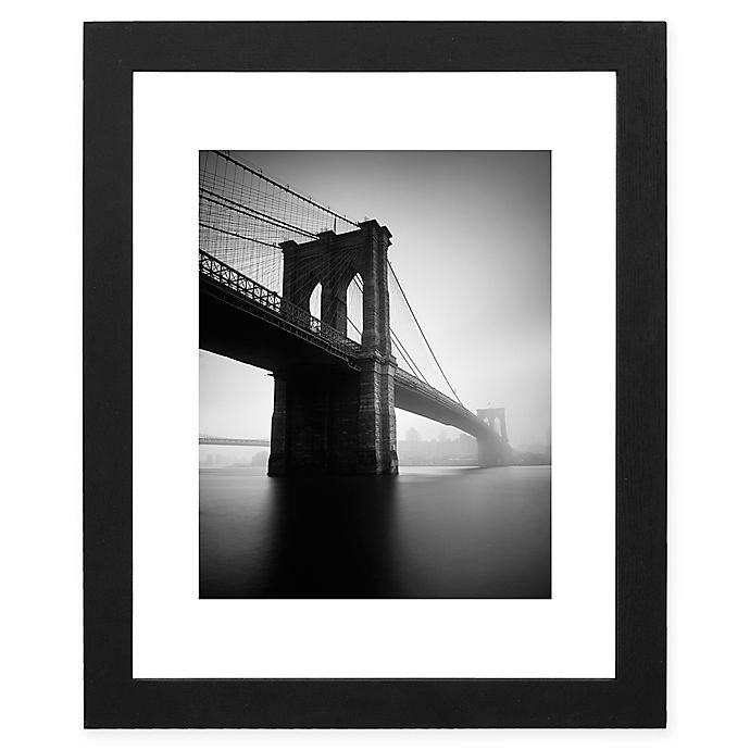 slide 1 of 1, Malden Gallery Floater Frame - Black, 16 in x 20 in